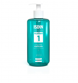 ISDIN TEEN SKIN ACNIBEN LIMPIADOR MATIFICANTE GEL  1 ENVASE 400 ML